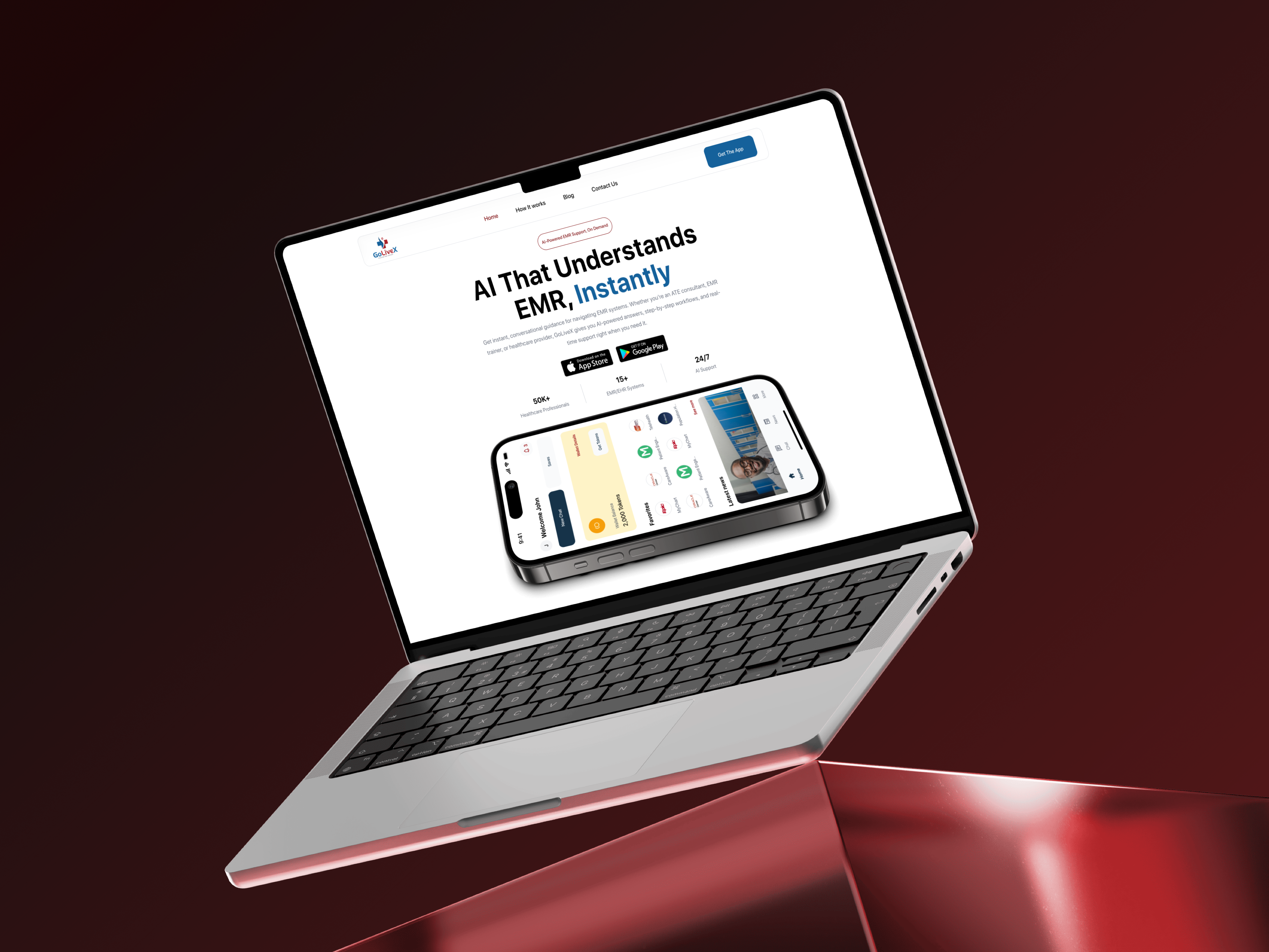 Cross-platform app development by Zoolch, featuring seamless integration between web and mobile applications with advanced AI features.